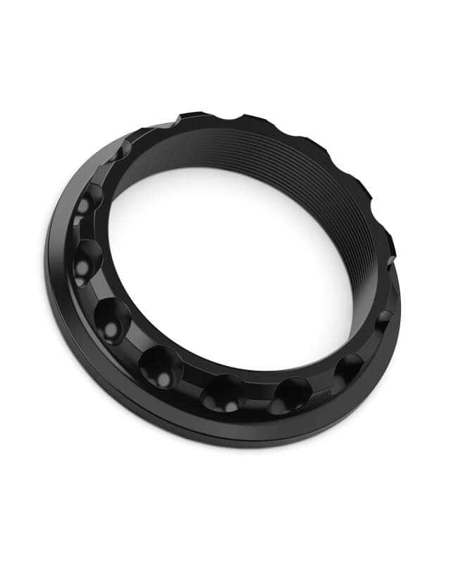 fifteen52 — Super Touring Nut V2 Anodized Black w/ Satin Clear - Single - view 2