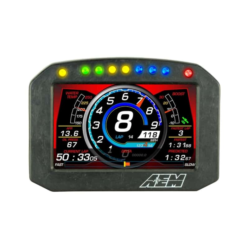AEM — AEM CD-5 Carbon Flush Digital Dash Display
Digital Display Kit
CD-5F Carbon Flat - view 2