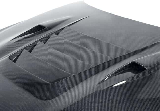 Seibon — Seibon 09-12 Nissan GTR R35 DS-Style Carbon Fiber Hood - view 7