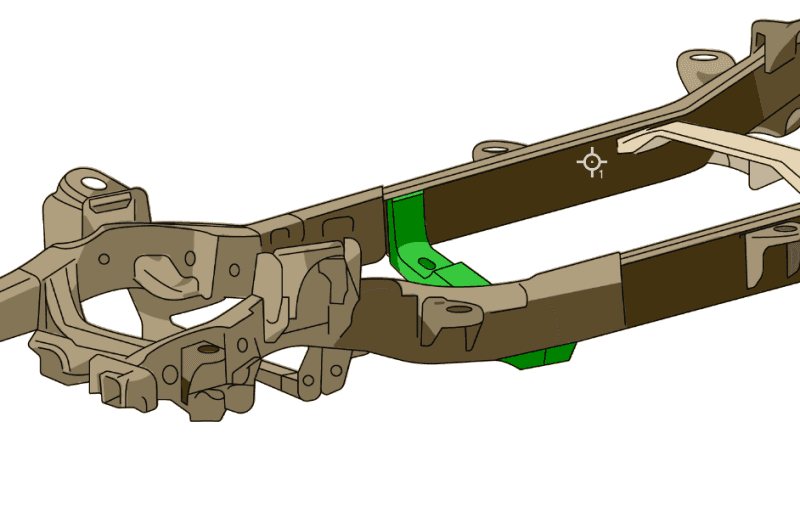 RustBuster — Rustbuster Transmission Crossmember - view 2