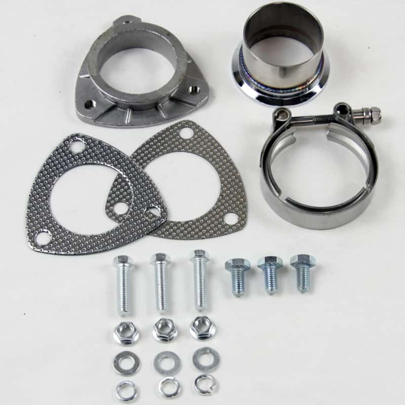 Granatelli Motor Sports — Granatelli 2.5in V-Band to Straight Connection Cutout w/Gaskets (3-Bolt)
Hose Clamp - view 1