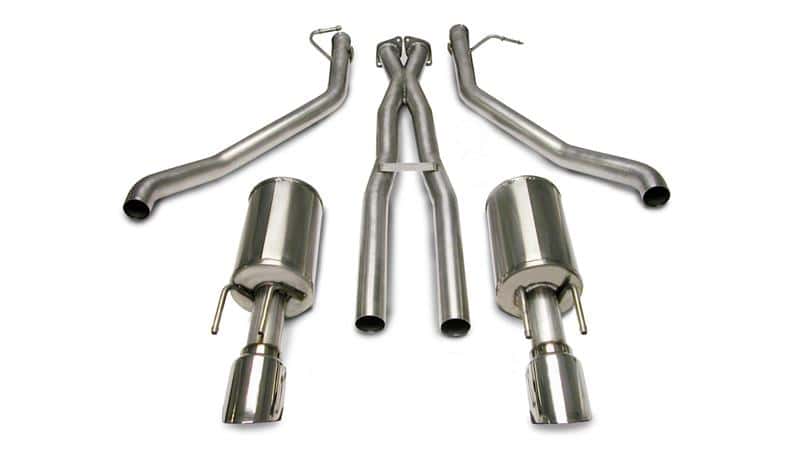 CORSA Performance — Corsa 2005-2006 Pontiac GTO 6.0L V8 2.5in Sport Cat-Back + XPipe Exhaust Polished Tips
Exhaust - view 2