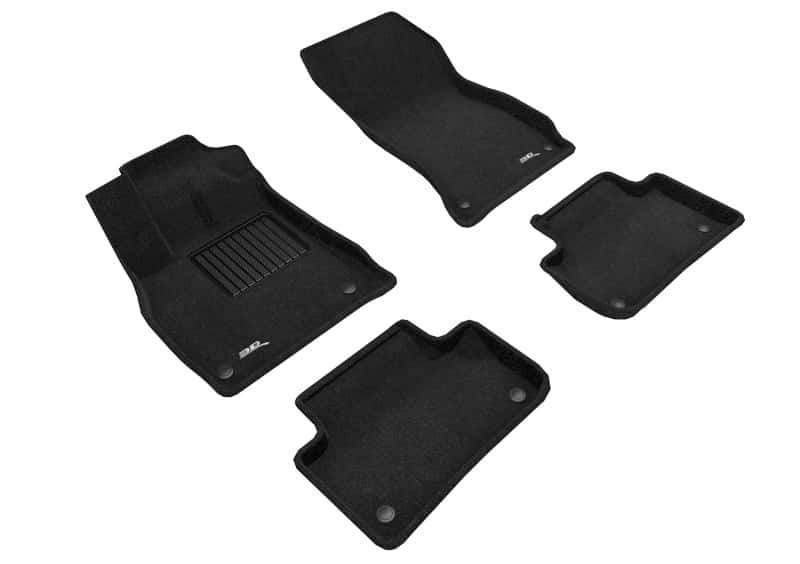 3D MAXpider — 3D MAXpider 18-23 Audi Q5/SQ5 (FY/80A) / 21-23 Q5 PHEV Elegant Floor Liner R1 & R2 - Black
Floor Mat Set - view 1