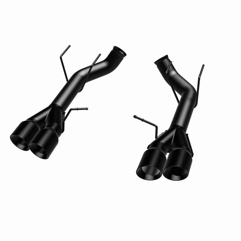 Magnaflow — MagnaFlow 13 Ford Mustang Shelby GT500 V8 5.8L Quad Split Rear Exit Stainless Cat Back Perf Exhaust
Axle-Back - view 42