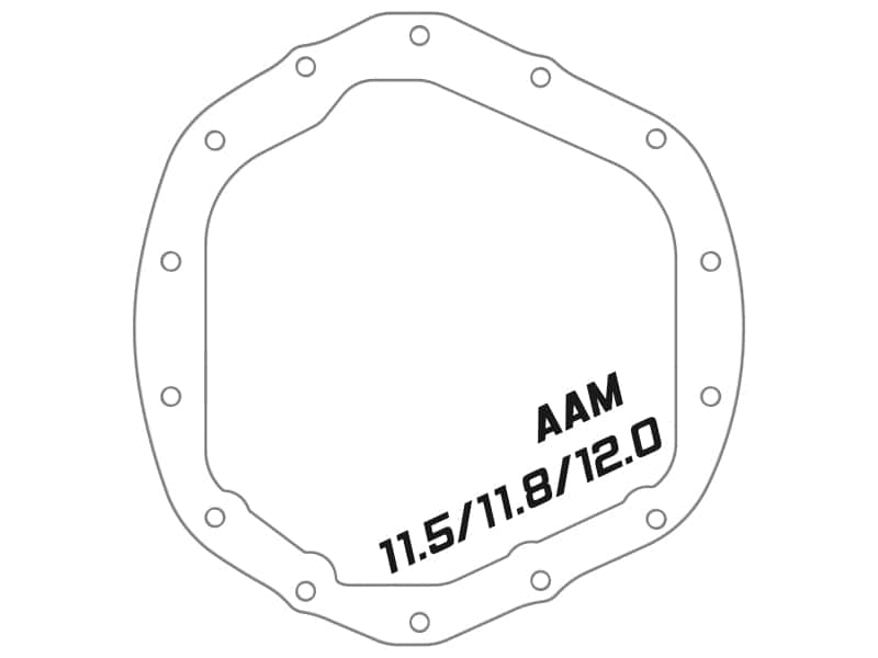 aFe — aFe Street Series Rear Differential Cover Raw w/ Machined Fins 19-20 Ram 2500/3500
Differential Cover - view 6