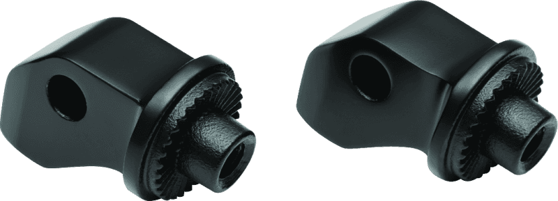 Kuryakyn — Kuryakyn Splined Front Peg Adapter 15-20 Scout Satin Black - view 1