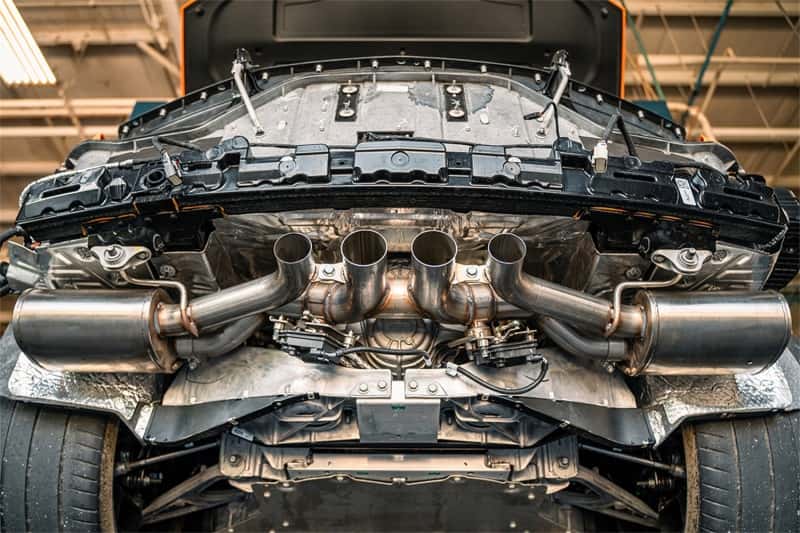 CORSA Performance — Corsa 23-25 Chevrolet Corvette C8 Z06 3in Valved Cat-Back Exhaust Muffler System (ReUses Stock Tips)
Exhaust - view 4