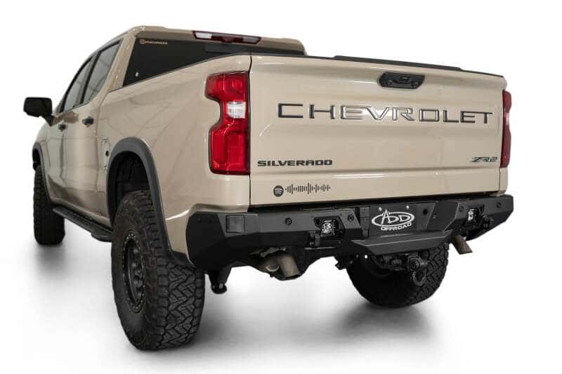 Addictive Desert Designs — Addictive Desert Designs 2022+ Chevy/GMC 1500 Stealth Fighter Rear Bumper
Bumper- Rear - view 2