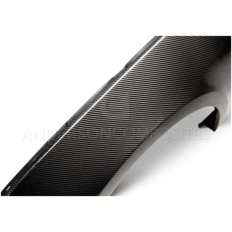 Anderson Composites — Anderson Composites 15-16 Ford Mustang GT 350 Style Carbon Fiber Front Fenders - view 5
