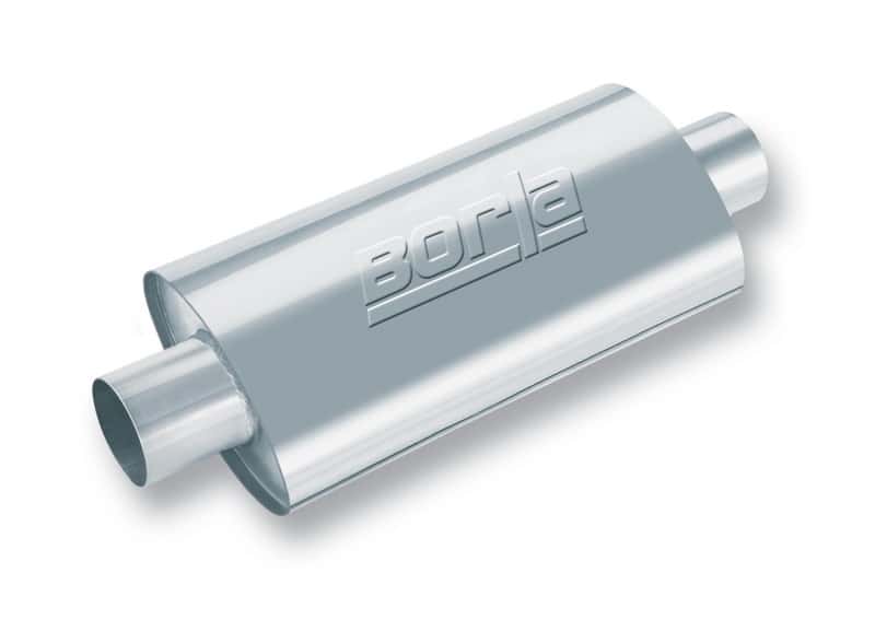 Borla — Borla XR-1 Racing Sportsman 3.5in. Outlet / 3.5in Inlet Oval Muffler
XR-1 Sportsman Muffl
Muffler - view 2