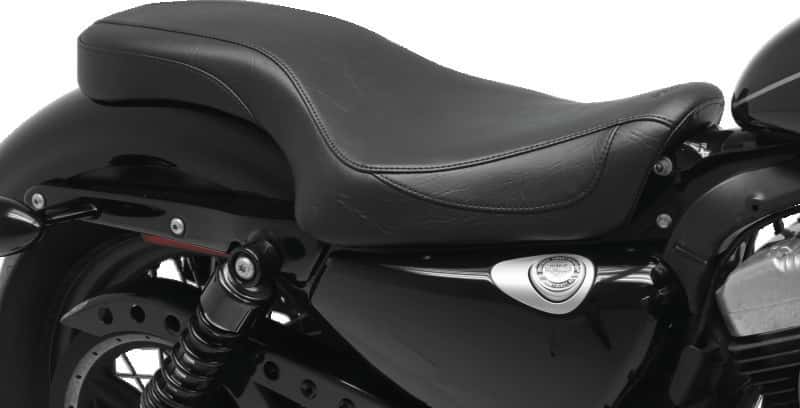Mustang Motorcycle — Mustang 04-21 Harley Sportster Super Tripper 1PC Seat - Black - view 3