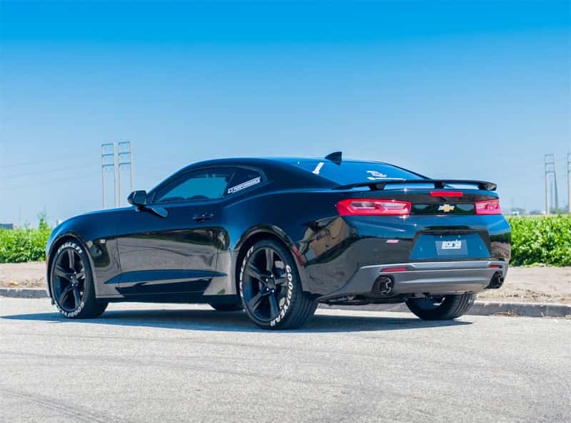 Borla — Borla 16-17 Chevy Camaro 6.2L 4.5in Carbon Fiber Tips Single Split Exit S-Type Catback Exhaust
Cat-Back System - view 5