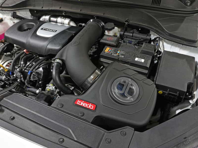 aFe — aFe 18-21 Hyundai Kona L4-1.6L (t) Takeda Momentum Cold Air Intake System w/ Pro 5R Media
Takeda Intake System - view 9