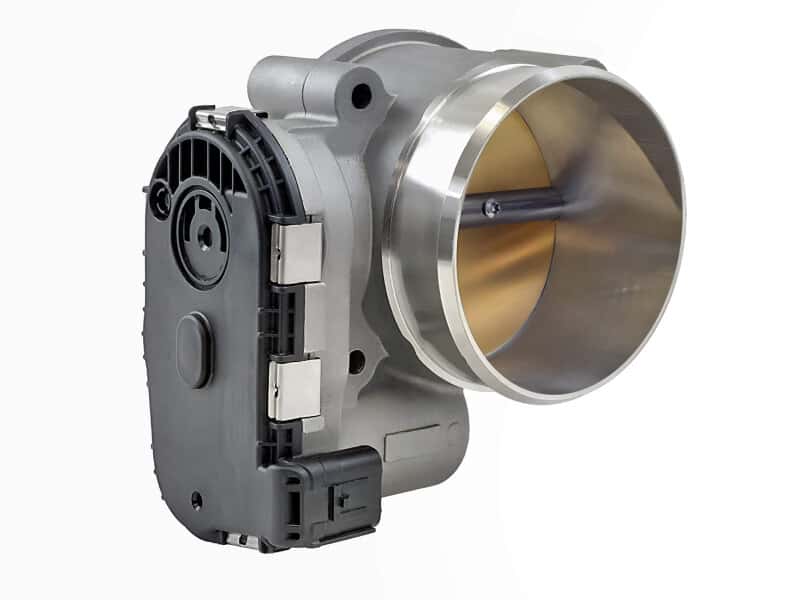 aFe — aFe 18-24 Ford Mustang GT V8 5.0L 85mm Throttle Body
Throttle Body - view 3