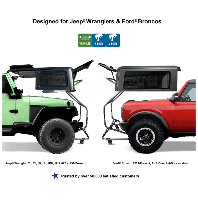 Bestop — Bestop Toplift Pro V20 Hardtop Removal Tool For Jeep Wrangler & Ford Bronco - view 13