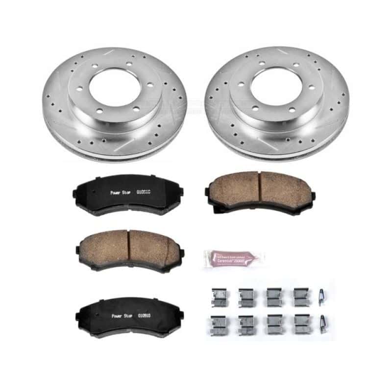 PowerStop — Power Stop 2002 Honda Passport Front Z23 Evolution Sport Brake Kit - view 1