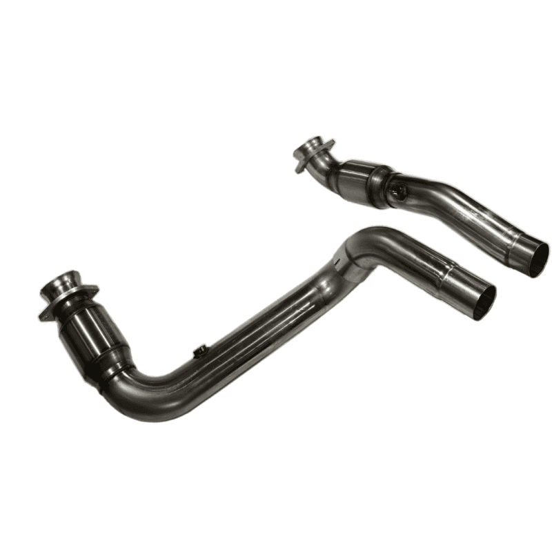 Kooks Headers — Kooks 2023+ Cadillac Escalade V 3in GREEN Catted Conn. Pipes (Req. Kooks Headers)
GREEN Cat. Conns. - view 1