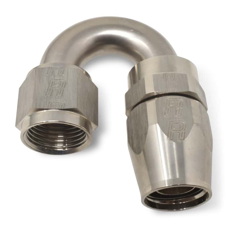 Russell — Russell Performance -6 AN Endura 180 Degree Full Flow Swivel Hose End (With 9/16in Radius)
Hose Fitting - view 3