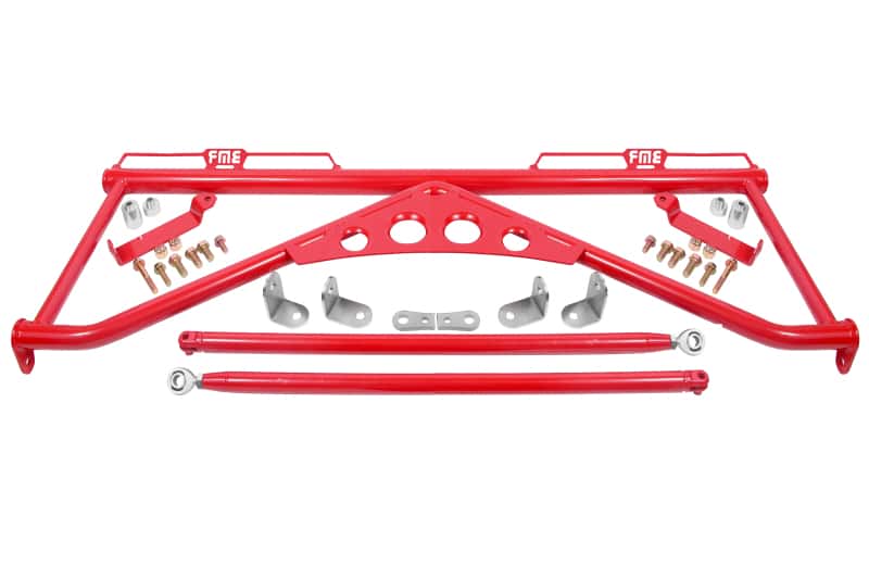BMR Suspension — BMR 15-20 Ford Mustang Harness Bar - Red
Harness Bars - view 1