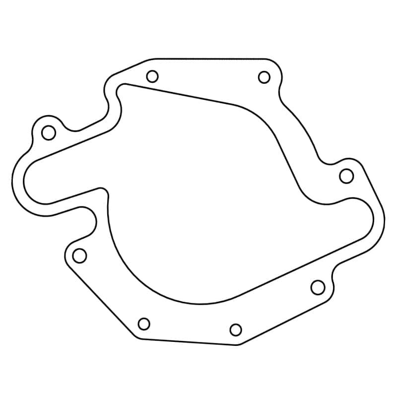 Cometic Gasket — Cometic Oldsmobile Gen-2 Rocket V8 .031in Fiber Water Pump Gasket - With AC
Water Pump Gasket - view 2