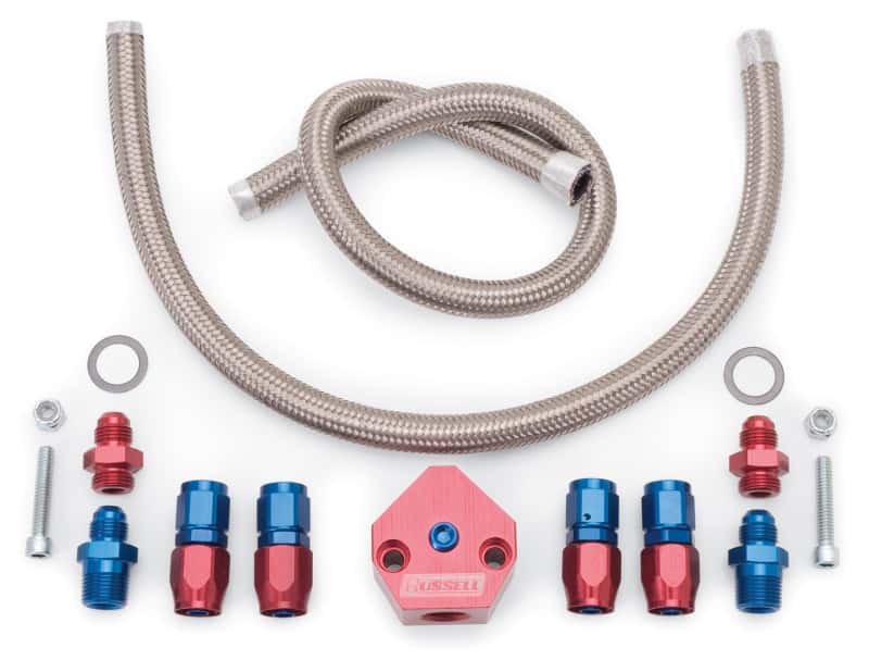 Russell — Russell Performance Edelbrock Tunnel Ram Kit for Performer Series Carbs
Carburetor Fuel Line - view 1