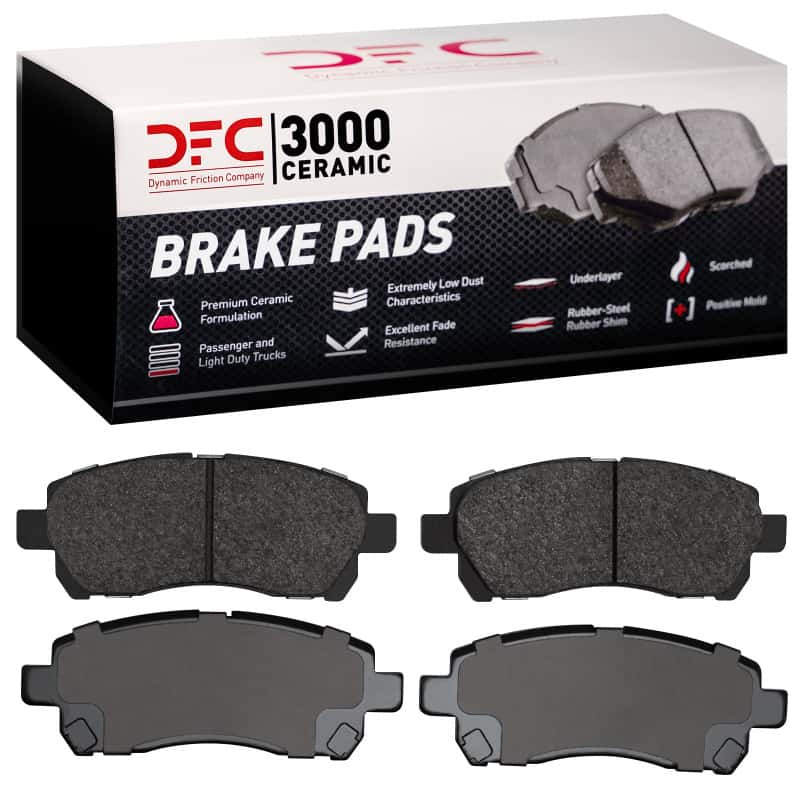 DFC — DFC 07-18 Toyota Avanza (Mexico) Front 3000 Ceramic Brake Pads
DFC Brake Pad Set - view 5