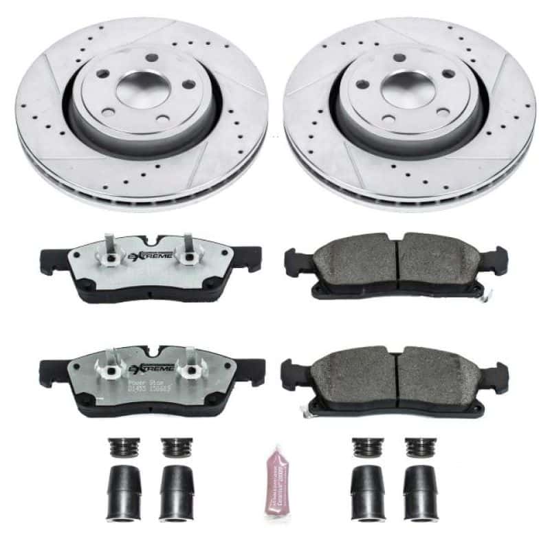 PowerStop — Power Stop 11-19 Dodge Durango Front Z26 Street Warrior Brake Kit - view 1