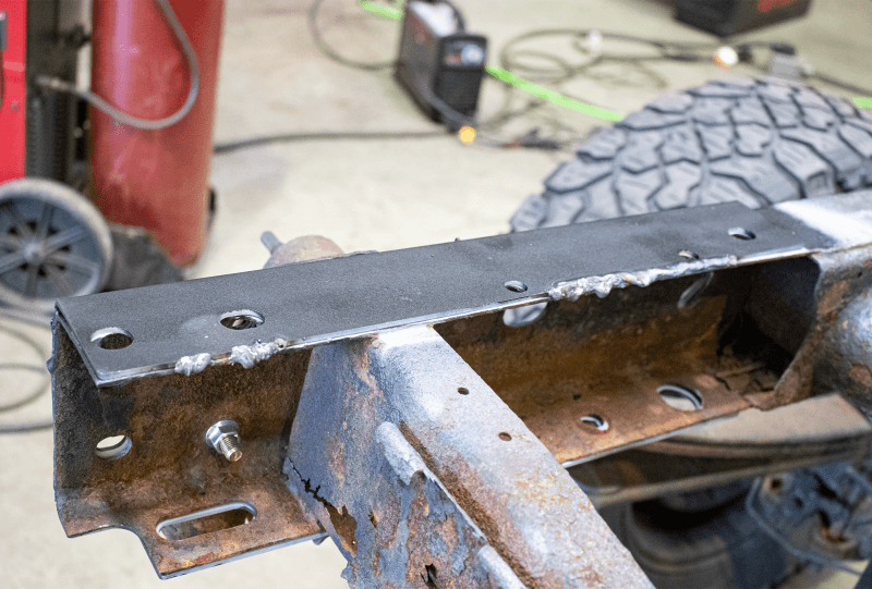 RustBuster — Rust Buster 2007-2018 Chevy Silverado/GMC Sierra Rear Frame Repair Kit - Left - view 8