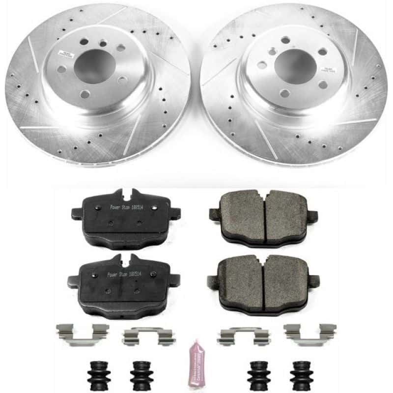 PowerStop — Power Stop 11-16 BMW 550i Rear Z23 Evolution Sport Brake Kit - view 1