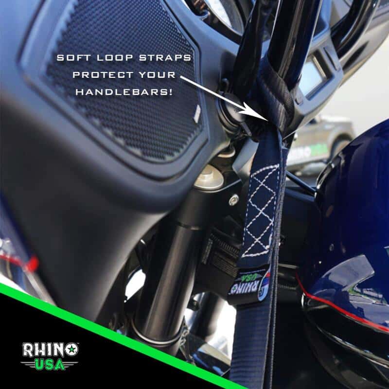 Rhino USA — Rhino USA Heavy Duty Ratchet Tie-Down 4-Pack Black 1.6In X 15Ft
Tie Down - view 5