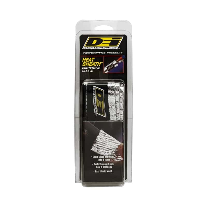 DEI — DEI Heat Sheath 3/4in x 3ft - Aluminized Sleeving - Sewn Edge
Heat Shield Sleeve - view 4