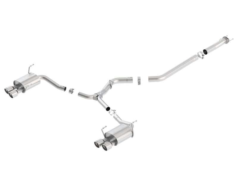 Borla — Borla 15-16 Subaru WRX / STI 2.5L S-Type Cat-Back Exhaust Quad Rd RL Tips
Cat-Back System
ExhstSysKt - view 1