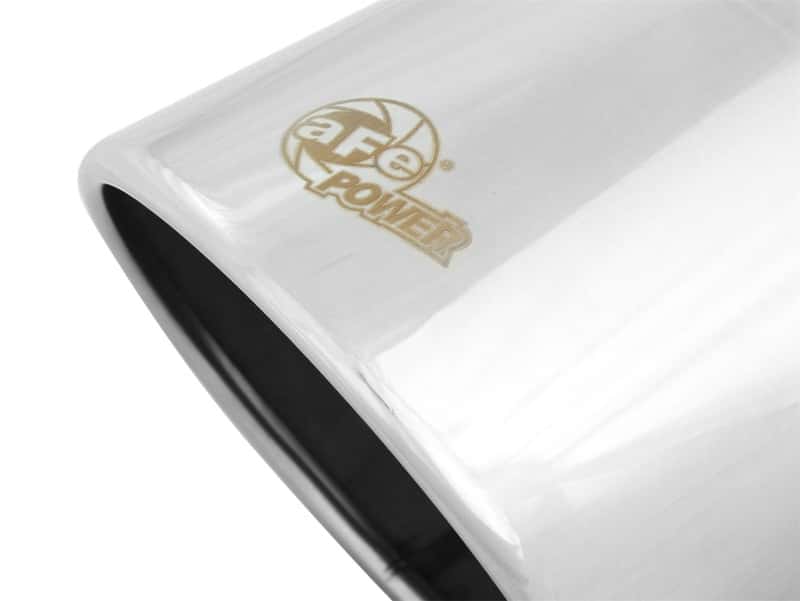 aFe — aFe Diesel Exhaust Tip Bolt On Polished 4in Inlet x 6in Outlet x 12in Length
Exhaust Tip Polished - view 5