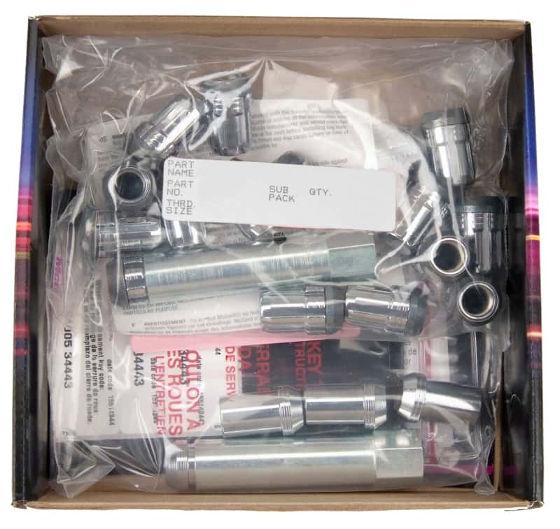 McGard — McGard SplineDrive Tuner 4 Lug Install Kit w/Locks & Tool (Cone) M12X1.25 / 13/16 Hex - Chrome - view 6
