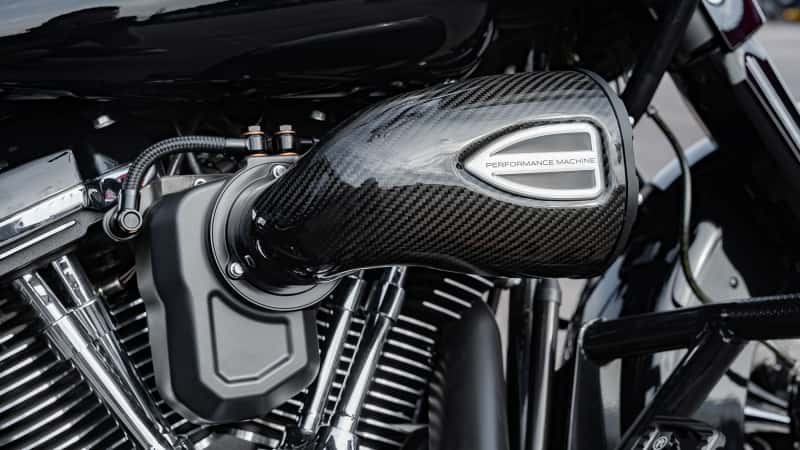 Performance Machine — Performance Machine 23-Up CVO, 2024 Touring C4 Series Air Cleaner - Carbon Fiber/Black Ops - view 3