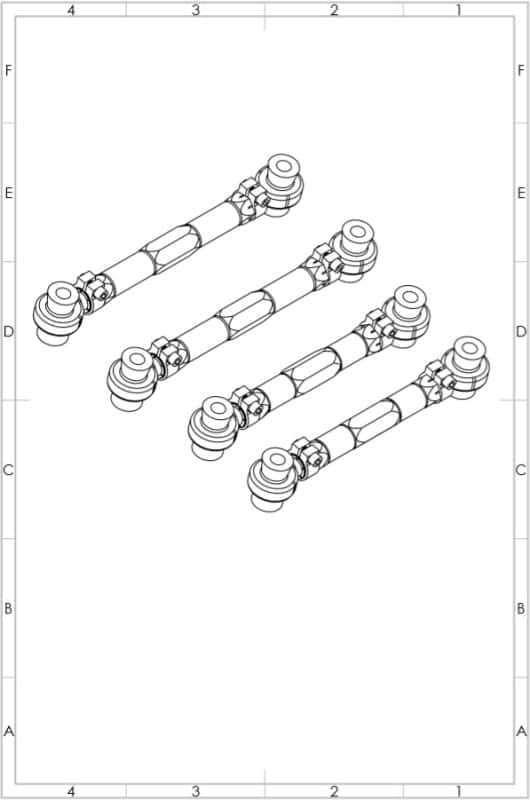 SPL Parts — SPL Parts 06-13 BMW 3 Series/1 Series (E9X/E8X) Rear Upper Arm Links
Control Arms - view 5