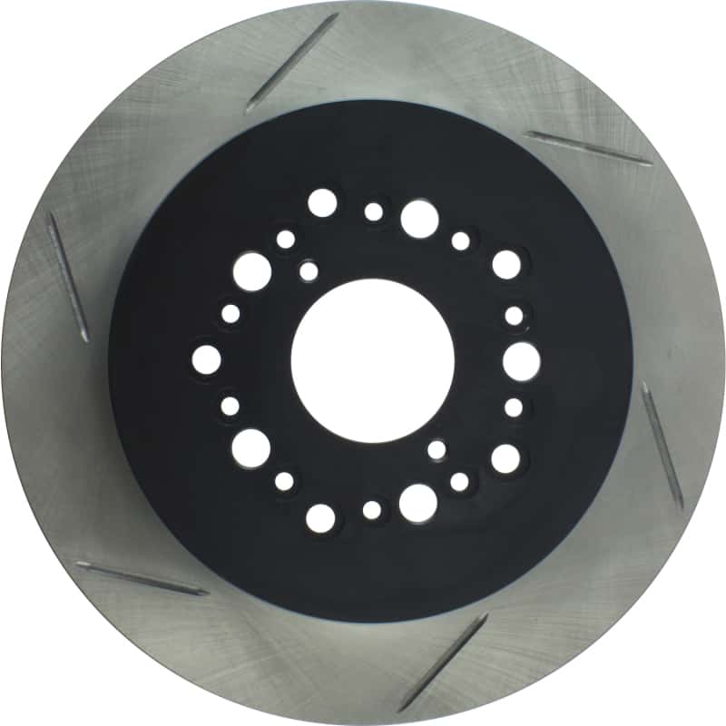 Stoptech — StopTech Power Slot 93-94 Lexus LS Series / 95-00 LS400 / 92-00 SC 400 Rear Right Slotted Rotor
Sport Slotted Rotor - view 6