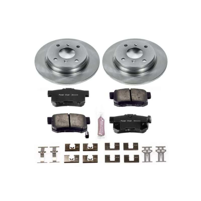PowerStop — Power Stop 92-96 Honda Prelude Rear Autospecialty Brake Kit - view 1