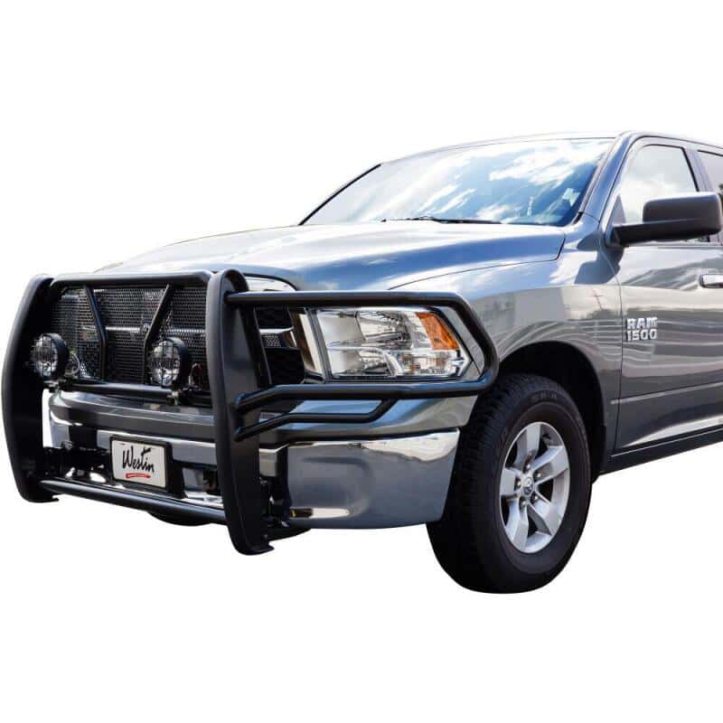 Westin — Westin 2009-2018 Dodge/Ram 1500 HDX Grille Guard - Black
Grille Guard - view 4