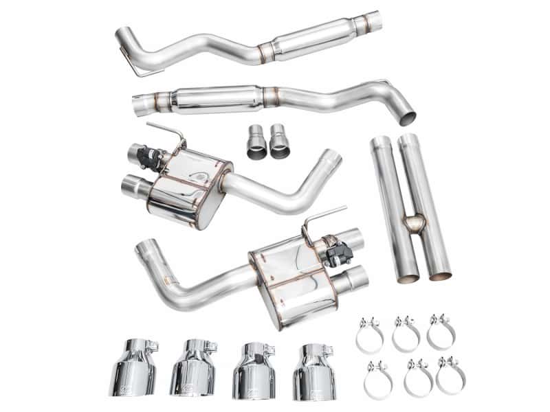AWE Tuning — AWE 2024 Ford Mustang Dark Horse S650 RWD SwitchPath Catback Exhaust w/ Quad Chrome Silver Tips
SwitchPath Catback - view 13