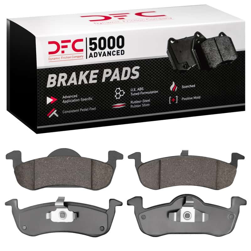 DFC — DFC 10-17 Ford Expedition Rear 5000 Advanced Ceramic Brake Pads
DFC Brake Pad Set - view 1