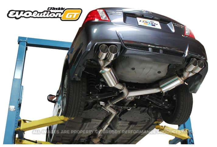 GReddy — GReddy 11-14 Subaru STI Sedan Evolution GT Exhaust - view 3