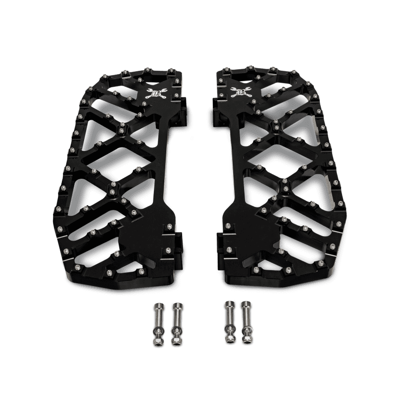 Burly Brand — Burly Brand H-D MX- Evolution Floorboards - Black - view 1