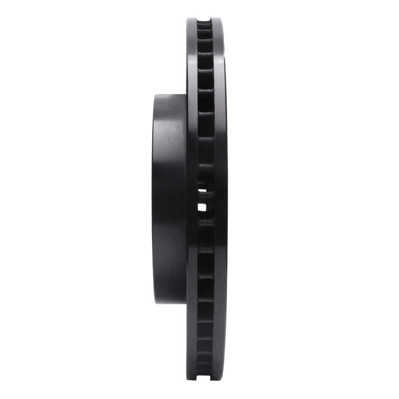 R1 Concepts — R1 03-06 Kia Sorento Front Left Drilled & Slotted Black Brake Rotor
R1 Brake Rotor Drill - view 3