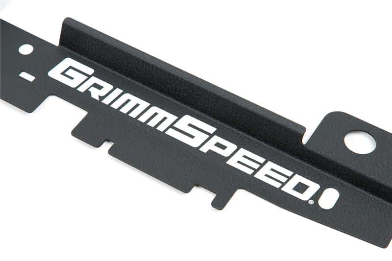 GrimmSpeed — GrimmSpeed 05-09 Subaru Legacy/Outback Radiator Shroud w/Tool Tray - Textured Black - view 2