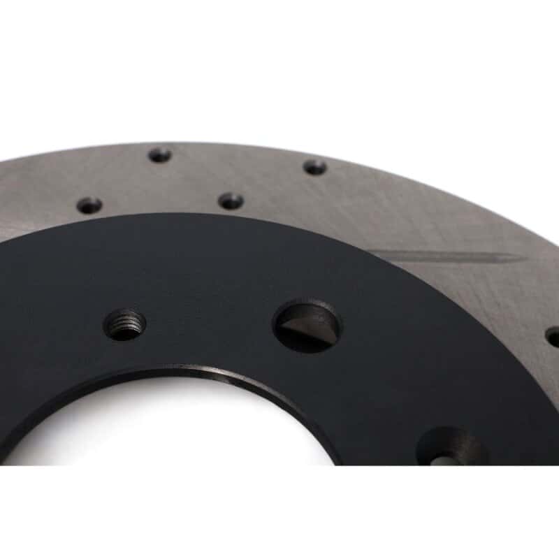 BLOX Racing — BLOX Racing Slotted And Cross-Drilled Rotor Left SIde - view 7