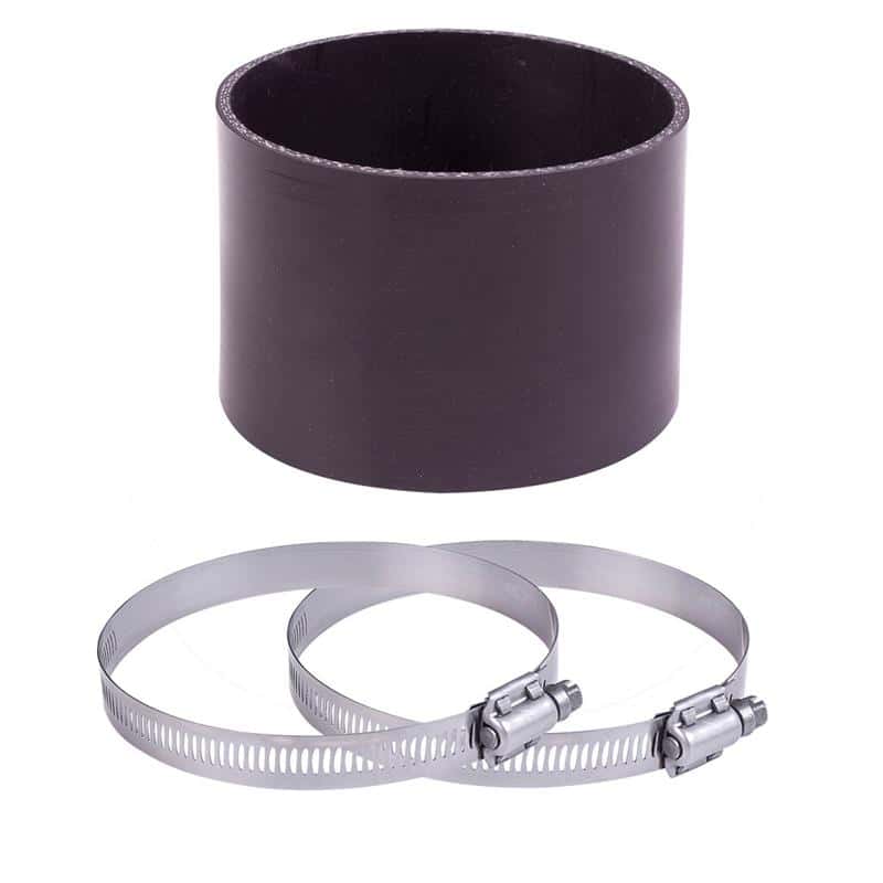 Airaid — Airaid U-Build-It - 4in x 3in Coupler w/ Clamps - Silicone - view 2