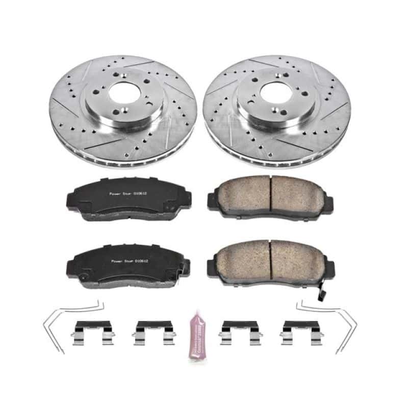 PowerStop — Power Stop 11-14 Acura TSX Front Z23 Evolution Sport Brake Kit - view 1