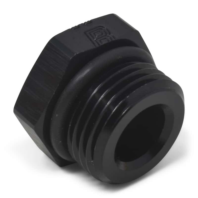 Russell — Russell Performance -8 AN Straight Thread Plug (Black)
Adapter Fitting - view 5