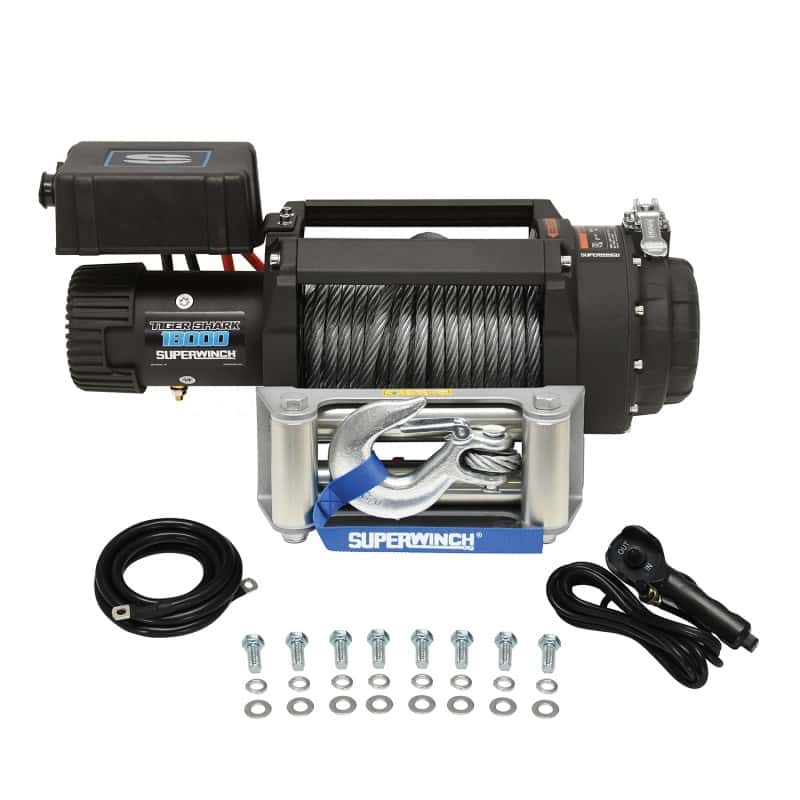 Superwinch — Superwinch 18000 LBS 12V DC Wire Rope Tiger Shark Winch
Winch - view 5